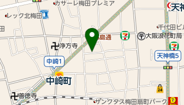 ONE'S DOG(ワンズ ドッグ)の地図画像