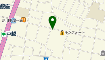 大東京信用組合 戸越支店の地図画像