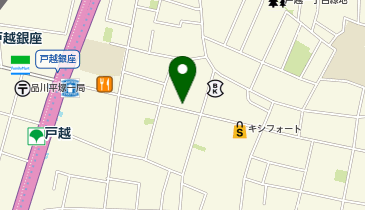 タントンタン 戸越銀座店の地図画像