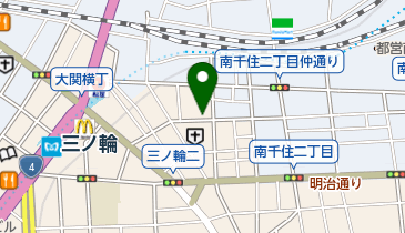 改栄湯の地図画像