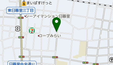 帝国湯の地図画像
