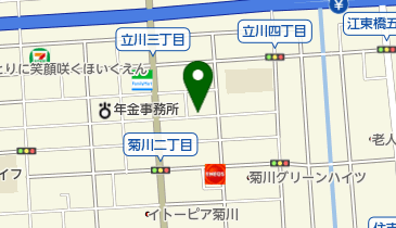 高砂湯の地図画像