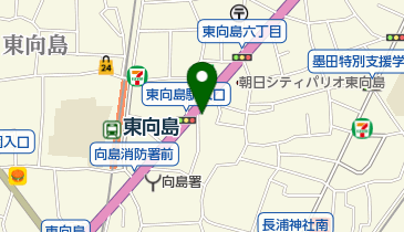 寺島浴場の地図画像