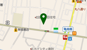亀の湯(北砂)の地図画像