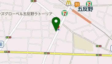 常盤湯の地図画像