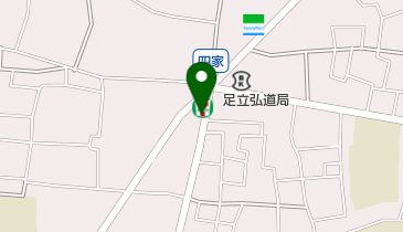 若松湯の地図画像