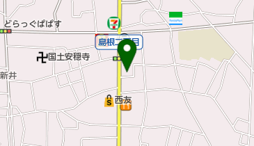 大和湯の地図画像