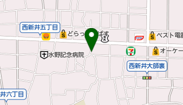 湯処じんのびの地図画像