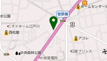 菅原湯の地図画像