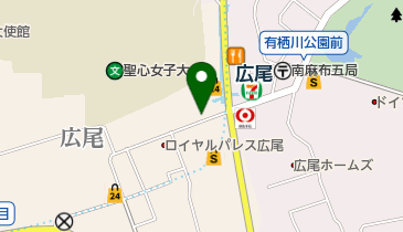 広尾湯の地図画像