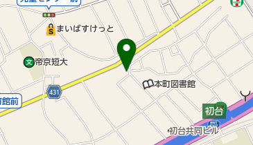 第二かねき湯の地図画像