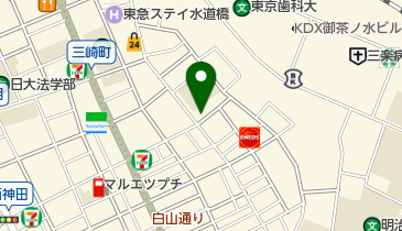 猿楽町町会詰所の地図画像