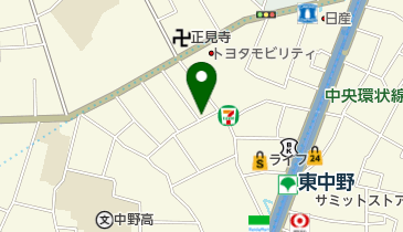 健康浴泉の地図画像