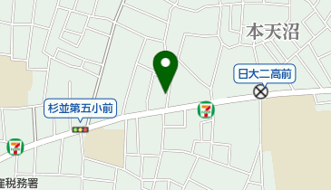 第二宝湯の地図画像