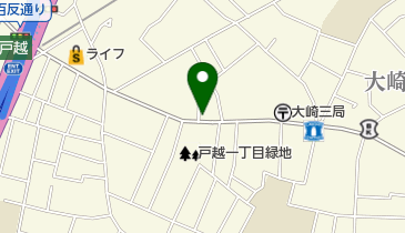 金春湯の地図画像