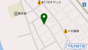第二栗の湯の地図画像