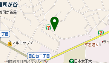 高砂湯の地図画像