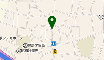 小松湯の地図画像