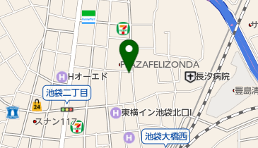 平和湯の地図画像