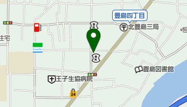 豊島湯の地図画像