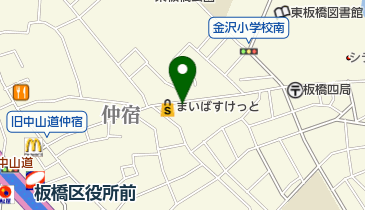 さくら湯の地図画像