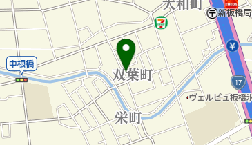 愛染湯の地図画像