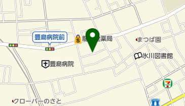 一の湯の地図画像