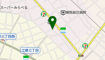 江古田湯の地図画像