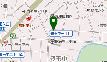 玉の湯の地図画像