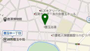 豊玉浴場の地図画像