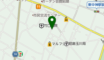 昭和湯の地図画像