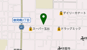 千成温泉の地図画像