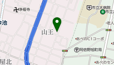 日の出湯の地図画像