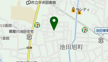 勝温泉の地図画像