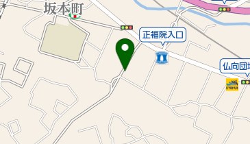 横浜温泉 黄金湯の地図画像