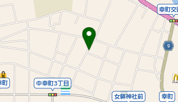 富士見湯の地図画像