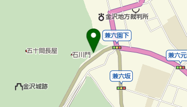 前田利家像(石川県)の地図画像