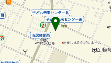 子ども未来センターの地図画像