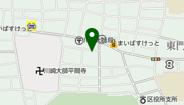 葵商店の地図画像