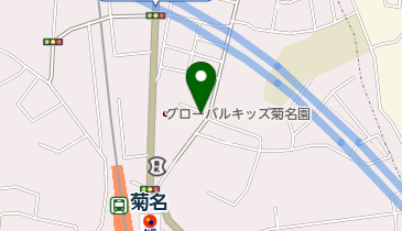 菊名神社の地図画像