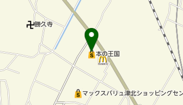 本の王国 文化センター前店の地図画像