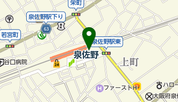 パチンコ&スロット 123 泉佐野店の地図画像