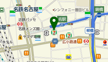 メイフィス名駅ビル 名古屋市中村区 450 0002 の地図 アクセス 地点情報 Navitime