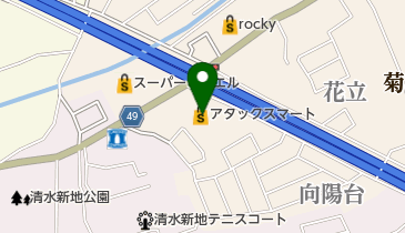 アタックス 菊陽店の地図画像