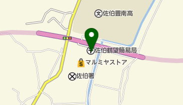 アタックス 佐伯店の地図画像