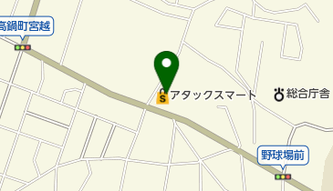 アタックス 高鍋店の地図画像