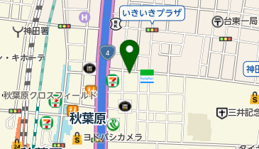 LIVE COFFEE(ライブ コーヒー) 秋葉原店の地図画像