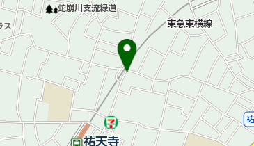 エヴァグリーン英語学院 祐天寺校の地図画像
