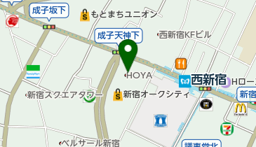 日土地西新宿ビルの地図画像