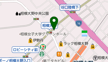 弁護士法人港国際グループ 相模原オフィスの地図画像